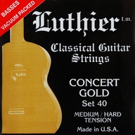 LUTHIER SET 40 KLASICKÝCH GIITAROVÝCH STRÚN + TIP LUTHIER SET 40 KLASICKÝCH GIITAROVÝCH STRÚN + TIP