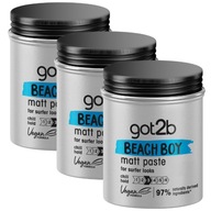 Schwarzkopf got2b zmatňujúca pasta Beach Boy 3x100ml Schwarzkopf got2b zmatňujúca pasta Beach Boy 3x100ml