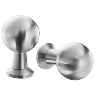 Kľučka IKEA BAGGANAS, strieborná, 2v1, 20 mm, 2 kusy Kľučka IKEA BAGGANAS, strieborná, 2v1, 20 mm, 2 kusy