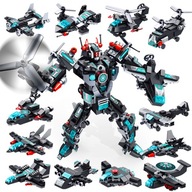 BLOKY TRANSFORMAČNÝ ROBOT 25V1 LIETADLÁ POSTAVKA TRANSFORMÁTORY STEM 577ks BLOKY TRANSFORMAČNÝ ROBOT 25V1 LIETADLÁ POSTAVKA TRANSFORMÁTORY STEM 577ks