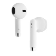 Bluetooth 5.3 FIXED slúchadlá do uší, biele podložky