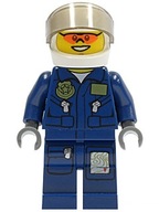 LEGO City figúrka - policajt, ​​pilot 60067, 60068
