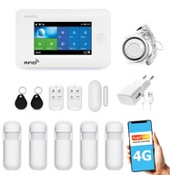 Bezdrôtový WiFi GSM alarm TUYA PL LTE aplikácia