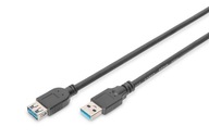 Digitus USB 3.1 Gen.1 SuperSpeed ​​​​predlžovací kábel 3m