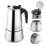 Nerezový kávovar Altom Design 300 ml na 6 šálok Nerezový kávovar Altom Design 300 ml na 6 šálok