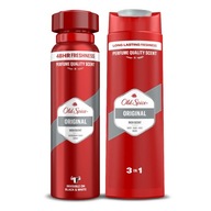 Set Old Spice Original deodorant v spreji 150ml 48h + Gél 3v1 400ml Set Old Spice Original deodorant v spreji 150ml 48h + Gél 3v1 400ml