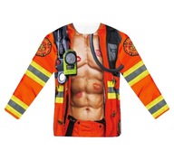 Tričko s potlačou Sexy Firefighter Outfit L