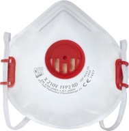 Protiprachová maska ​​s ventilom OxyLine FFP2 10 ks