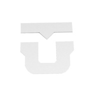 UNION U Logo Stomp Pad Biela protišmyková podložka