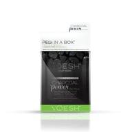 Sada na pedikúru VOESH Charcoal Deluxe v 4 krokoch