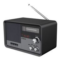 NoVEEN PR950 rádio drevené retro bluetooth USB
