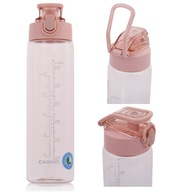 Fľaša na vodu Fľaša na vodu 0,7 l TRITAN Bez BPA sitko výtok Ružový SAFE
