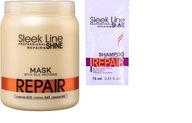 Stapiz Sleek Line MASK Repair 1000ml + šampón 15ml Stapiz Sleek Line MASK Repair 1000ml + šampón 15ml