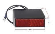 Lampa na poznávaciu značku pre skúter Energy Lampa na poznávaciu značku pre skúter Energy