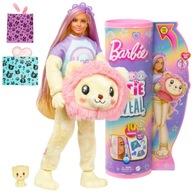 BARBIE CUTIE REVEAL ŠATY PRE BÁBIKU LION + 10 PREKVAPENÍ SÚPRAVU RÚR BARBIE CUTIE REVEAL ŠATY PRE BÁBIKU LION + 10 PREKVAPENÍ SÚPRAVU RÚR