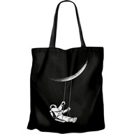 FUNNY ASTRONAUT Swing BAG ON THE MOON