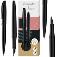 Pelikan Jazz Noble plniace pero + súprava pera, hrot M, čierny