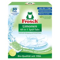 Frosch Ekologické tablety do umývačky riadu Citrón 50 Frosch Ekologické tablety do umývačky riadu Citrón 50