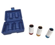 Dlhé rázové objímky na hliníkové ráfiky 1/2 17-21mm SCH-1001 sada 3 kusov Dlhé rázové objímky na hliníkové ráfiky 1/2 17-21mm SCH-1001 sada 3 kusov