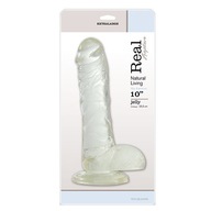 Dildo-FALLO JELLY REAL RAPTURE CLEAR 10 Dildo-FALLO JELLY REAL RAPTURE CLEAR 10