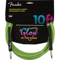 Kábel Fender Professional Glow in the Dark 10' GRN Kábel Fender Professional Glow in the Dark 10' GRN