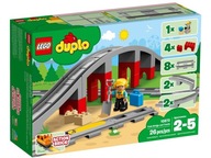 LEGO Duplo 10872 - Vlakové koľaje a viadukt