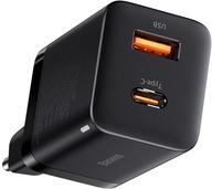 Baseus Quick Charge USB + USB-C PD 30W nabíjačka