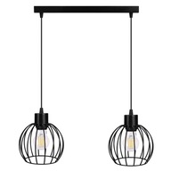 Stropný prívesok LAMPA, LUSTRE, 2x GUĽOVÝ drôt