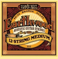 Ernie Ball EarthWood 11-52 - batériové gitarové struny.