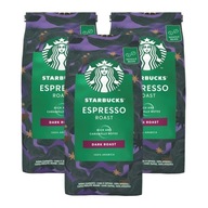 Starbucks Espresso Tmavá zrnková káva 3x200g Starbucks Espresso Tmavá zrnková káva 3x200g