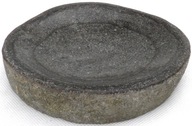 Kamenná miska na mydlo riečny kameň 15x14,5cm
