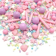 PASTELOVÉ VIBES cukrové posýpky 90g Happy Sprinkles PASTELOVÉ VIBES cukrové posýpky 90g Happy Sprinkles