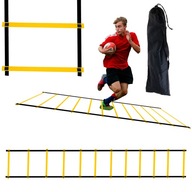 Žltý gymnastický tréningový koordinačný rebrík