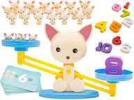 Hra na učenie sa počítať - Mierka na vyváženie Pes + Šteniatka - Puppy Up Hra na učenie sa počítať - Mierka na vyváženie Pes + Šteniatka - Puppy Up