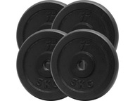 Sada 20kg liatinovej záťaže, celých 29mm Sada 20kg liatinovej záťaže, celých 29mm