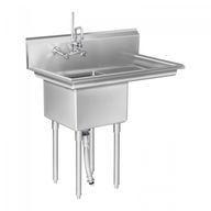 Stolík s umývadlom - misa - ROYAL CATERING 10010411