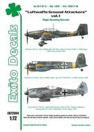 EXITO ED72004 1:72 Pozemní útočníci Luftwaffe