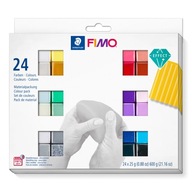 FIMO EFFECT COLORS sada modelovacej hmoty 24x25g Staedtler FIMO EFFECT COLORS sada modelovacej hmoty 24x25g Staedtler