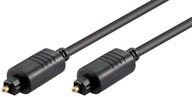 Optický kábel Toslink T-T 5,0 mm Goobay 5 m Optický kábel Toslink T-T 5,0 mm Goobay 5 m