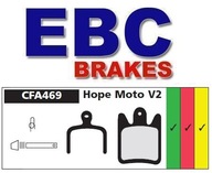 EBC bloky na bicykel (spekané) CFA469HH EBC bloky na bicykel (spekané) CFA469HH