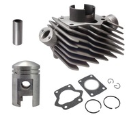 CYLINDER moped 2T 50 2 GEARS SET piestny čap CYLINDER moped 2T 50 2 GEARS SET piestny čap