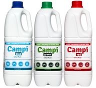 CAMPI TURISTICKÁ SÚPRAVA TEKUTINY NA TOALET 3x2L