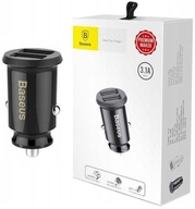 Baseus mini rýchlonabíjačka do auta 2x USB 3.1A Baseus mini rýchlonabíjačka do auta 2x USB 3.1A