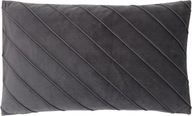 Westwing obliečka na vankúš zamatová 30x50 šedá Westwing obliečka na vankúš zamatová 30x50 šedá