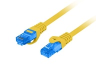 LANBERG PATCHCORD S/FTP CAT.6A 10M ŽLTÁ LSZH CCA LANBERG PATCHCORD S/FTP CAT.6A 10M ŽLTÁ LSZH CCA