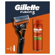 Gillette Set: žiletka, čepeľ, gél 200 ml