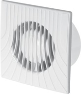 Nástenný ventilátor Ø100 kocka, ťahací spínač
