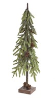 Zasnežený vianočný stromček - dekoračný predmet, 40 cm. 162CAN5553