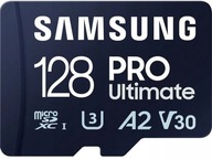 128 GB pamäťová micro SD karta Samsung PRO+ Ultimate R200 W130 s čítačkou