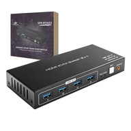 KVM prepínač USB + HDMI 2/1 Spacetronik SPH-KVM23 KVM prepínač USB + HDMI 2/1 Spacetronik SPH-KVM23